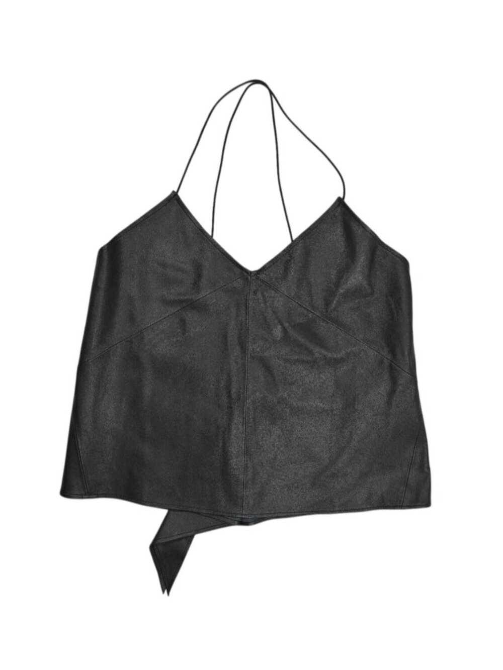 Lamarque V-Neck Top in Black